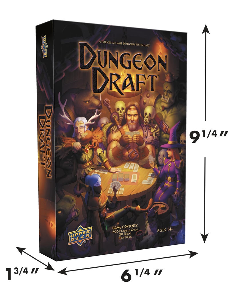 Upper Deck Dungeon Draft Strategy Board Game, Multi - Image 3